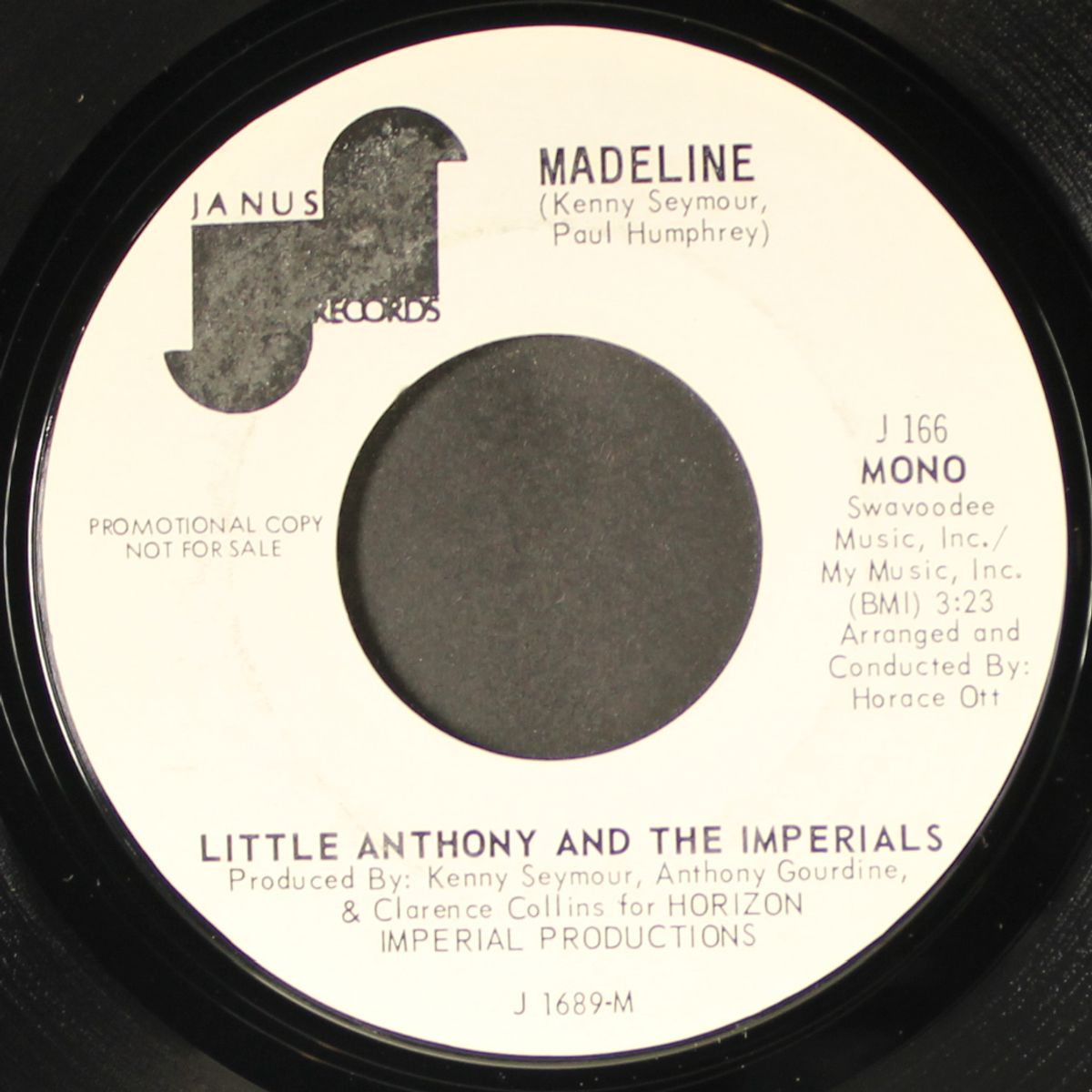 madeline / mono by LITTLE ANTHONY & IMPERIALS