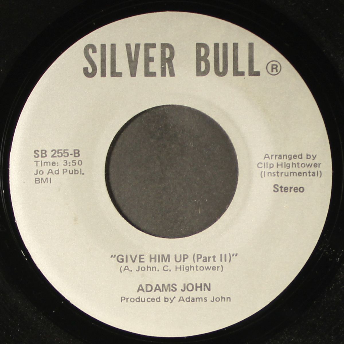 so in love / give him up by ADAMS JOHN