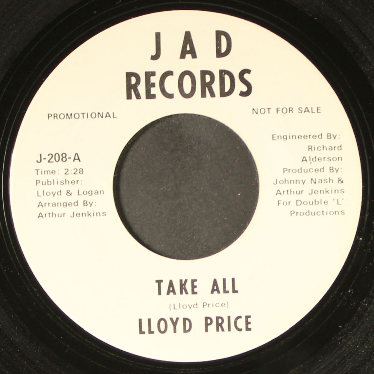 take all / love, love, love by LLOYD PRICE