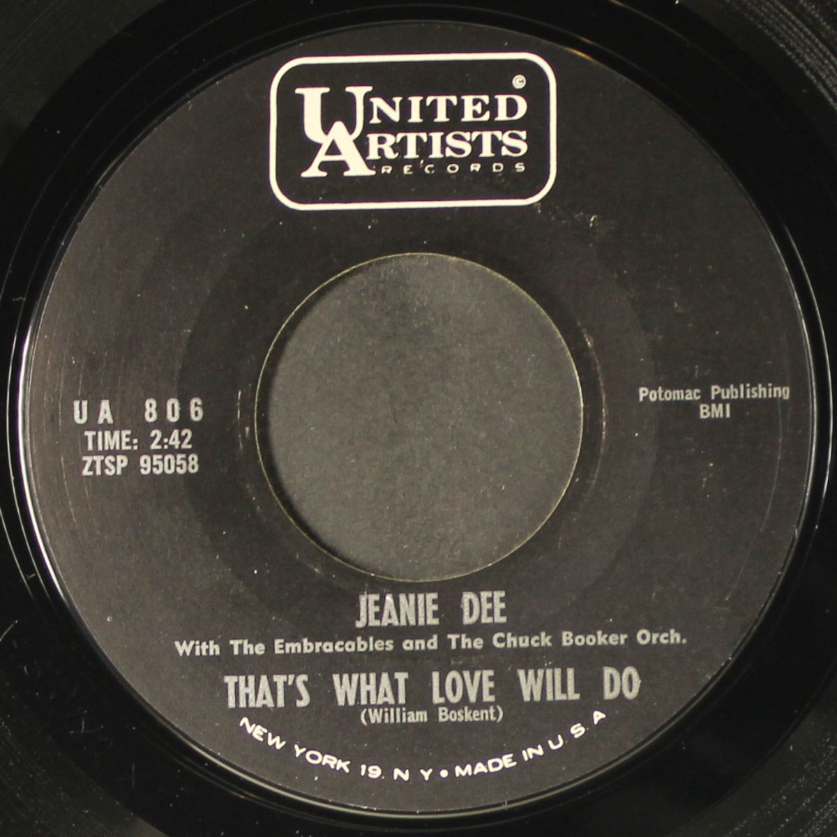 stand by me / that's what love will do by JEANIE DEE