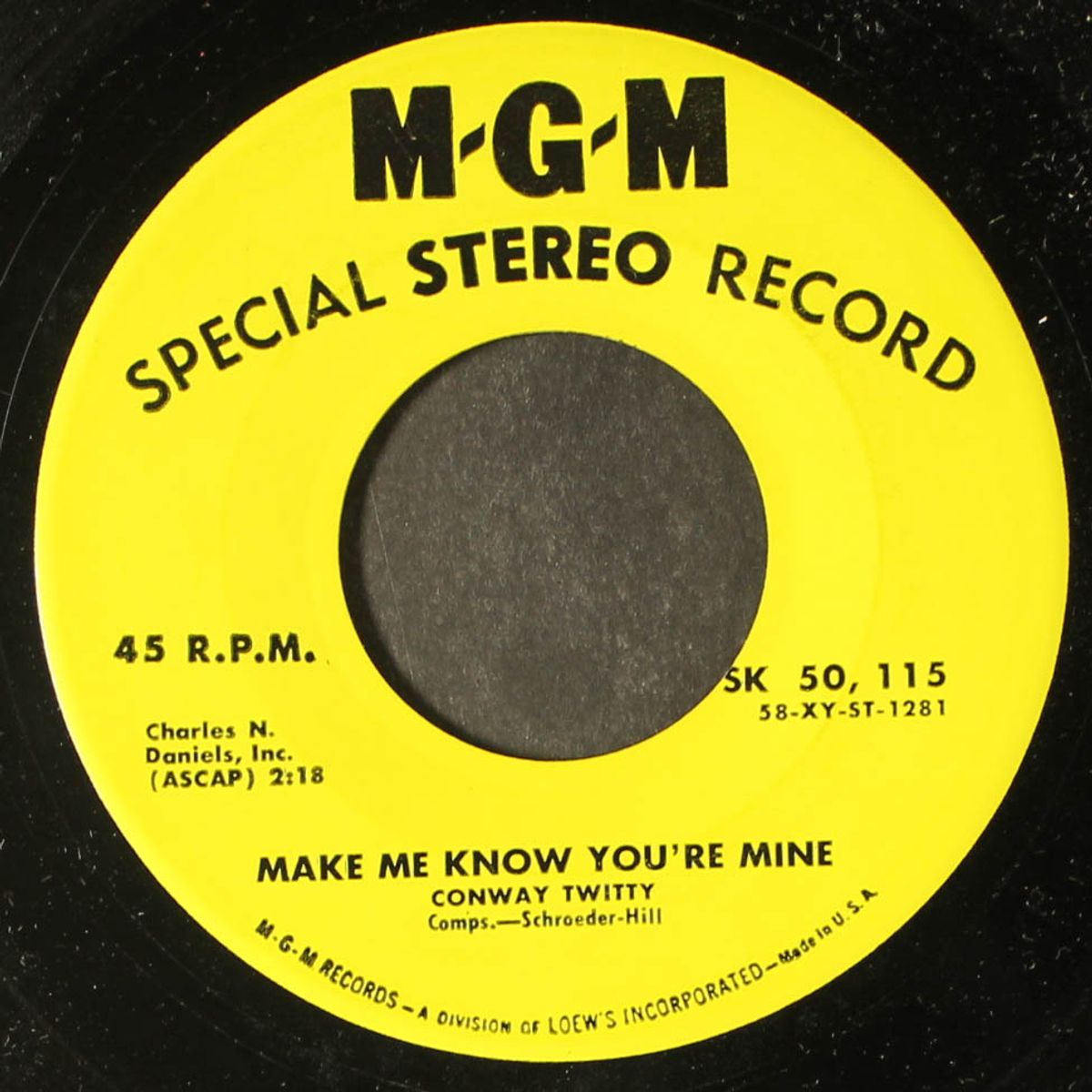 the story of my love by CONWAY TWITTY