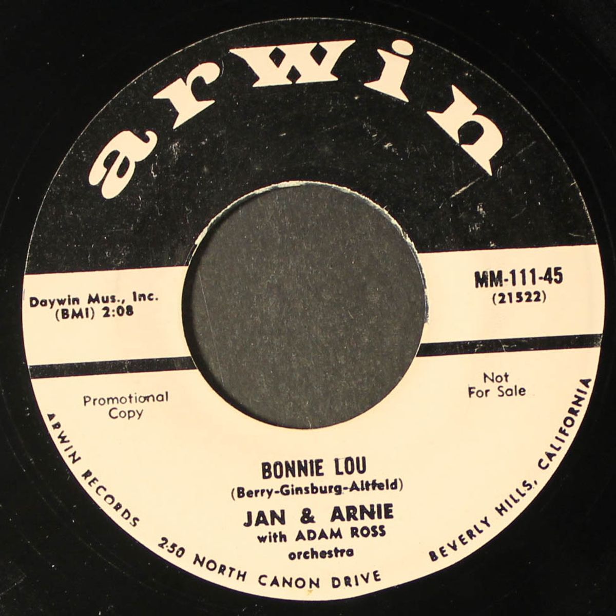gas money / bonnie lou by JAN & ARNIE