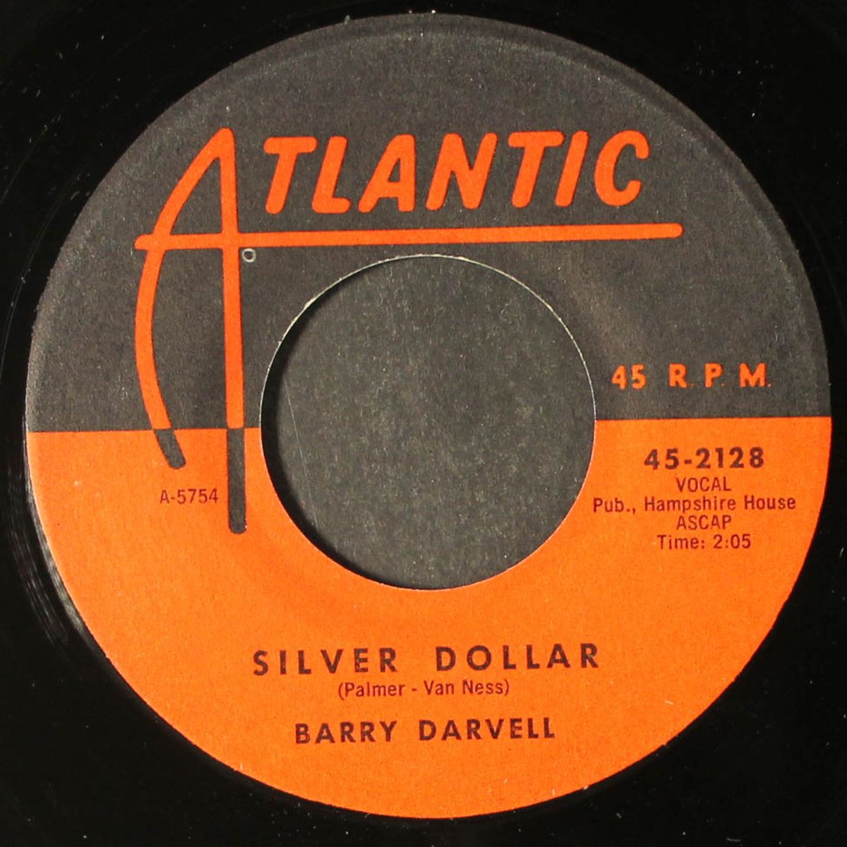 silver dollar / lost love by BARRY DARVELL