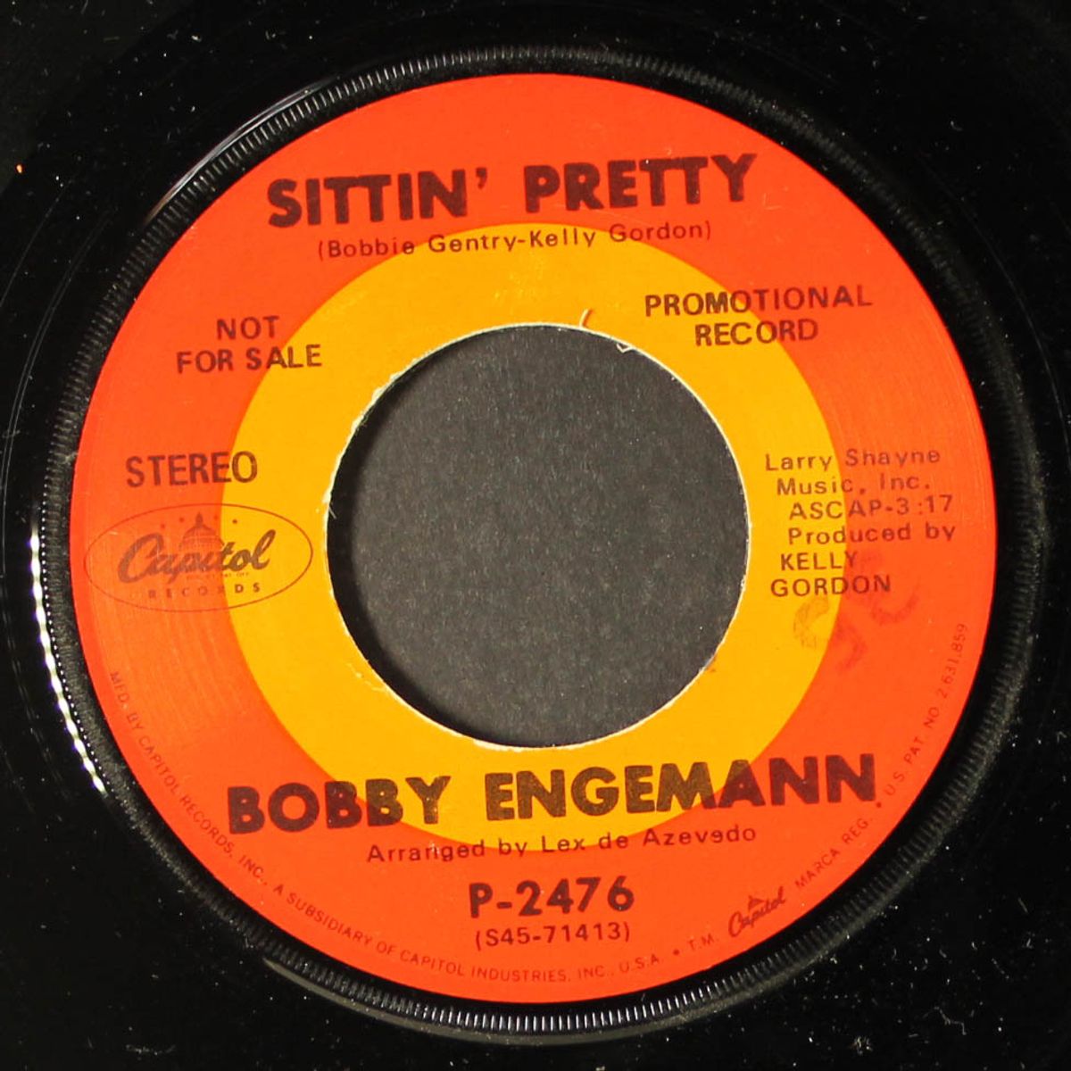 blue on blue / sittin' pretty by BOBBY ENGEMANN