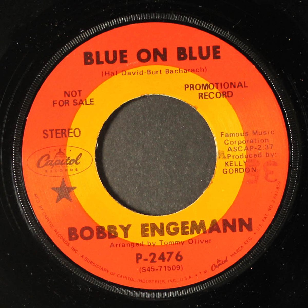 blue on blue / sittin' pretty by BOBBY ENGEMANN
