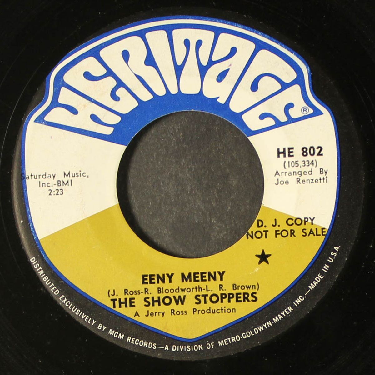 eeny meeny by SHOW STOPPERS