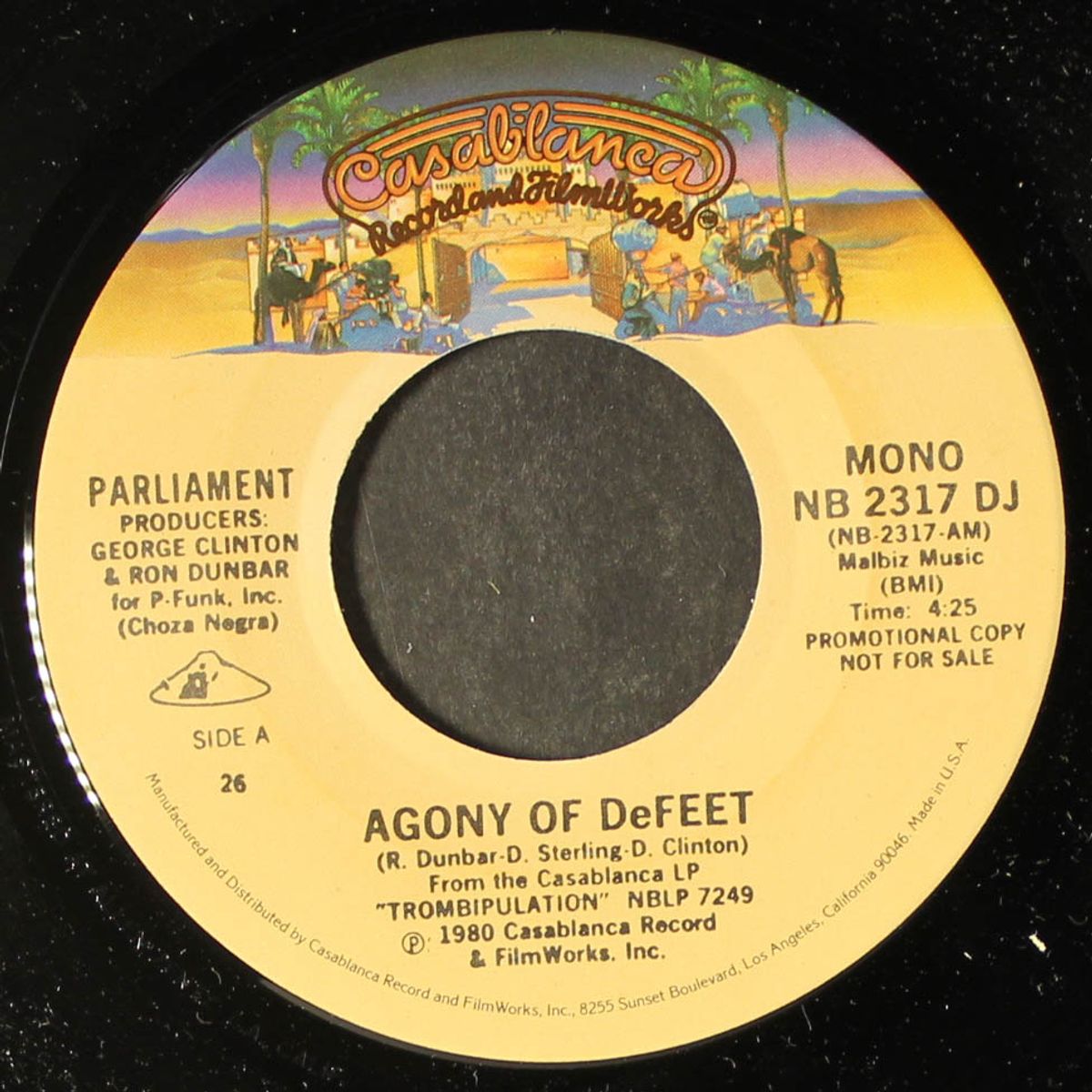 agony of defeet / the freeze by PARLIAMENT