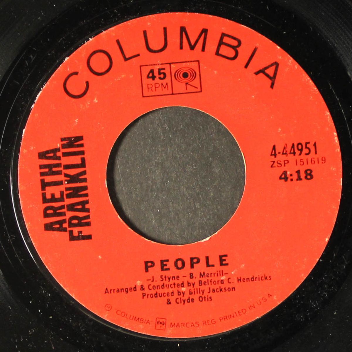 today i sing the blues / people by ARETHA FRANKLIN