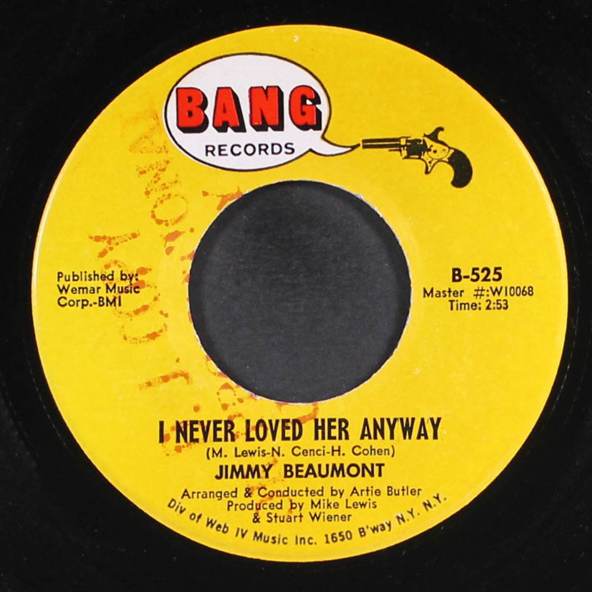you got too much going for you / i never loved her anyway by JIMMY BEAUMONT