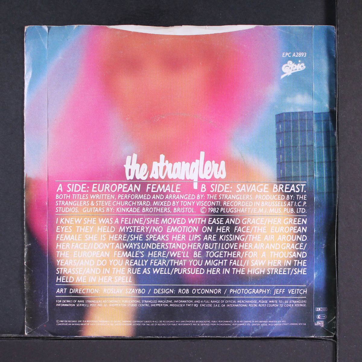 european female / savage breast by STRANGLERS