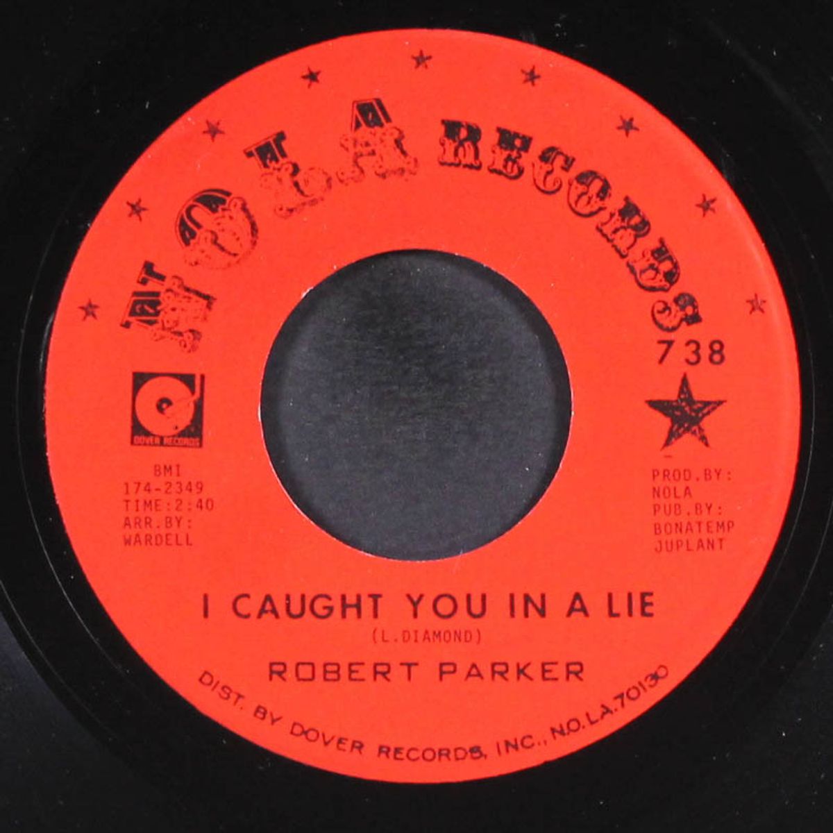 i caught you in a lie / holdin' out by ROBERT PARKER