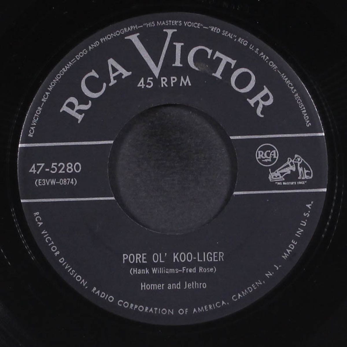 that hound dog in the window / poor ol' koo-liger by HOMER & JETHRO