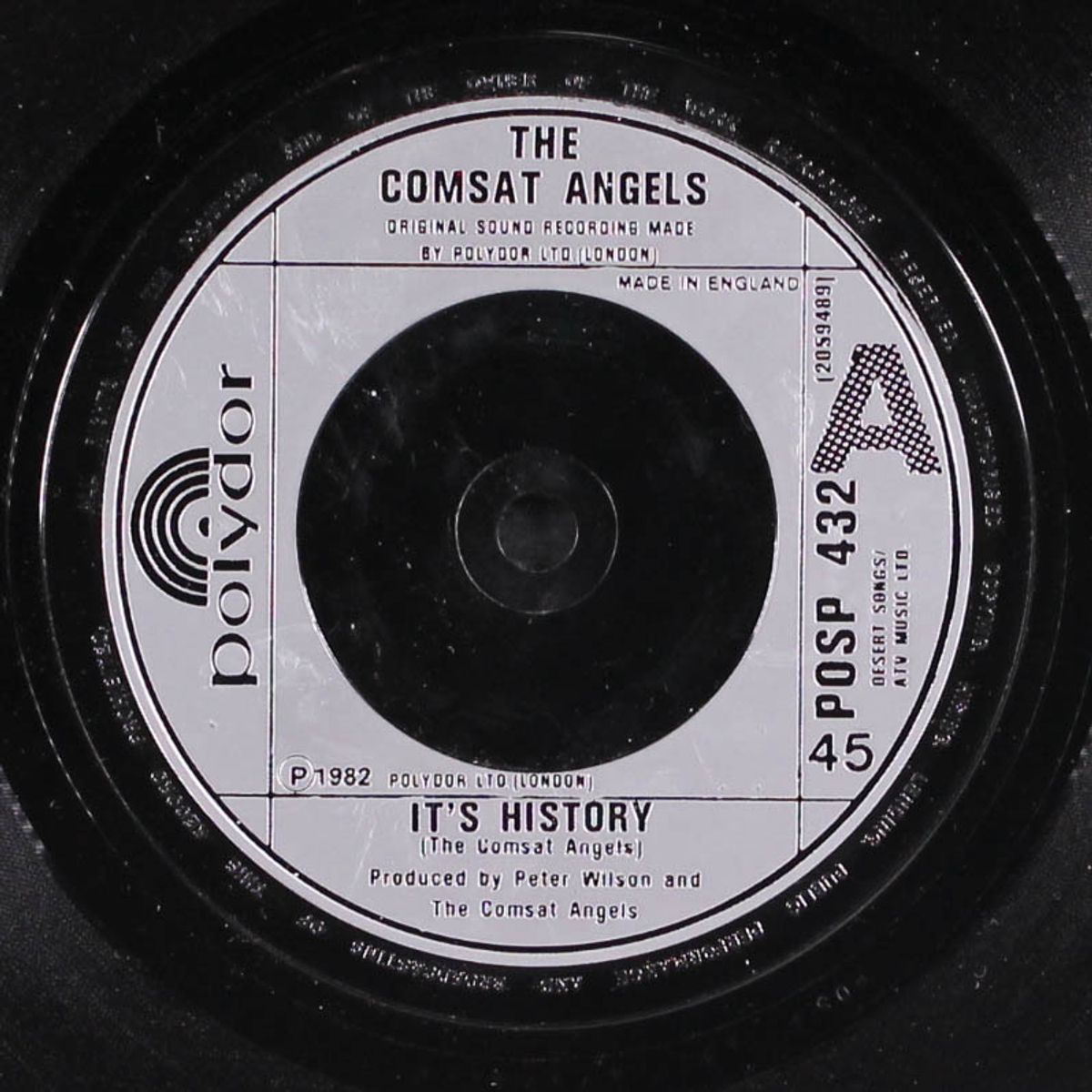 it's history / zinger by COMSAT ANGELS