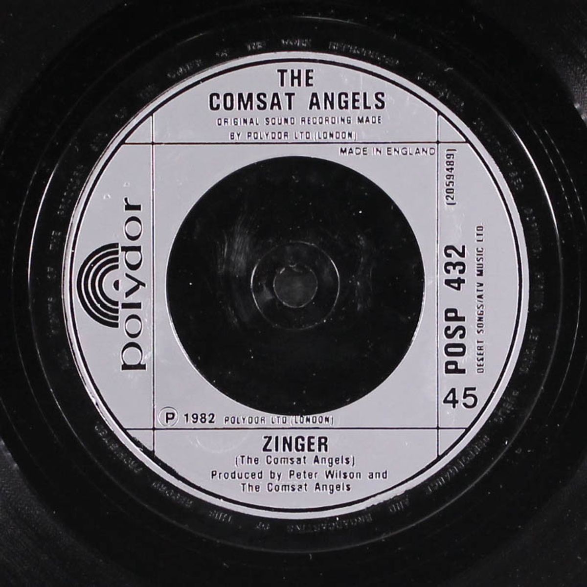 it's history / zinger by COMSAT ANGELS