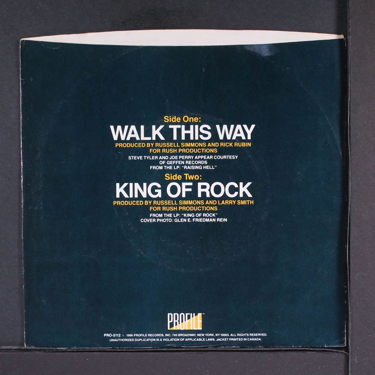 walk this way / king of rock by RUN-D.M.C.