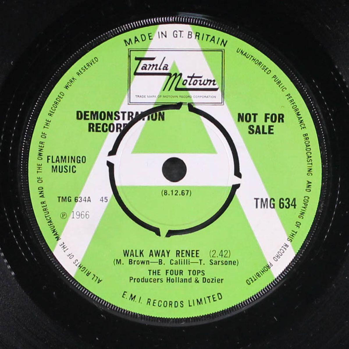 walk away renee / mame by FOUR TOPS