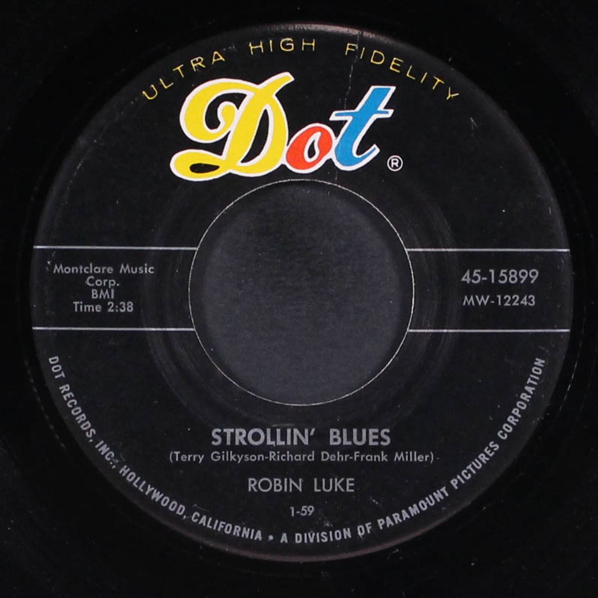 you can't stop me from dreaming / strollin' blues by ROBIN LUKE