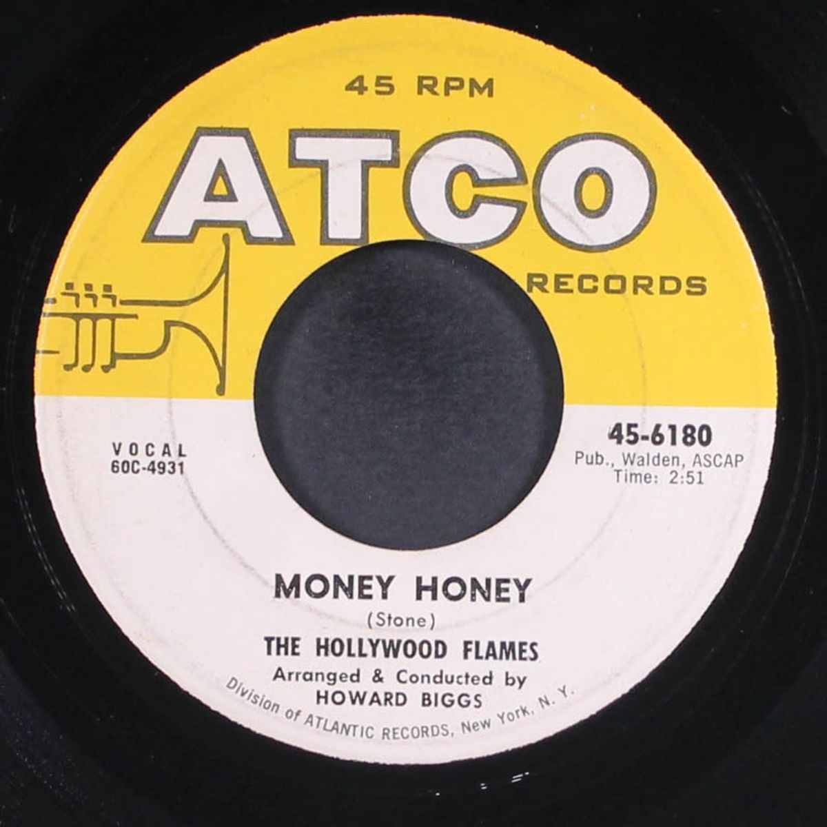 my heart's on fire / money honey by HOLLYWOOD FLAMES