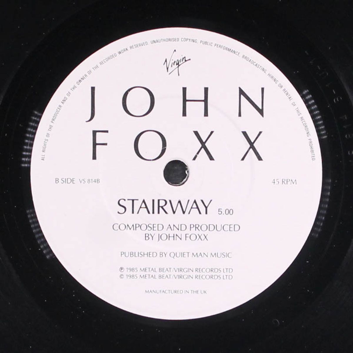 enter the angel by JOHN FOXX