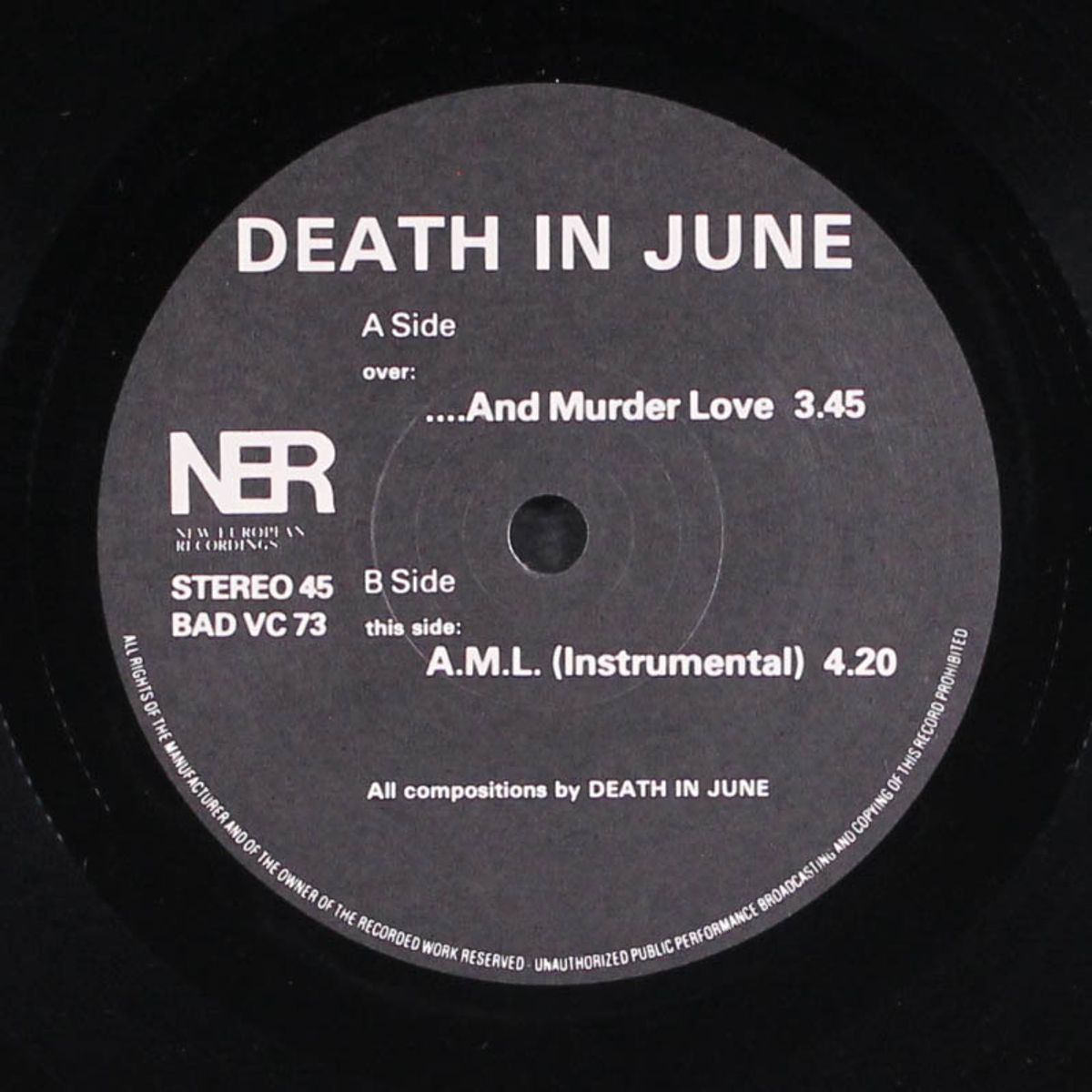 come before christ and murder love by DEATH IN JUNE