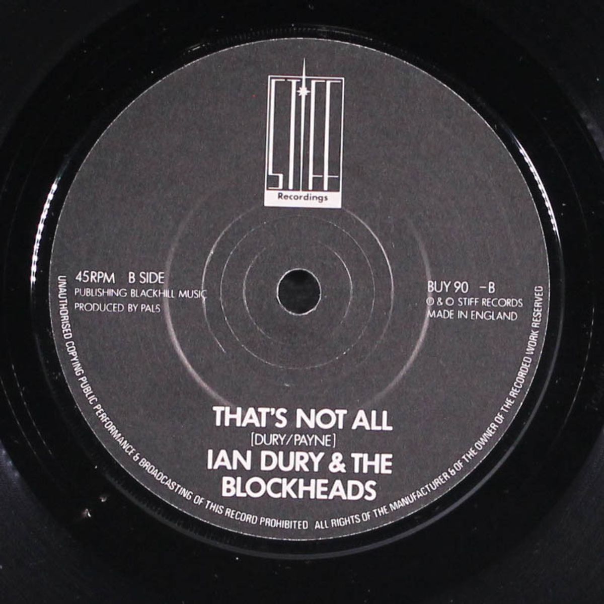 i want to be straight by IAN DURY & BLOCKHEADS