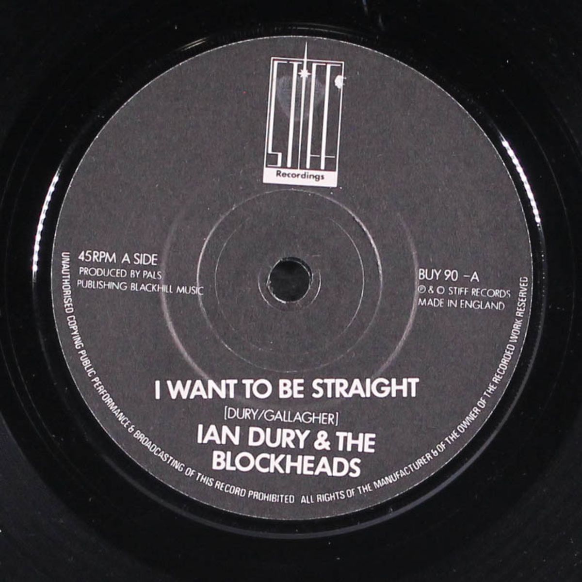 i want to be straight by IAN DURY & BLOCKHEADS