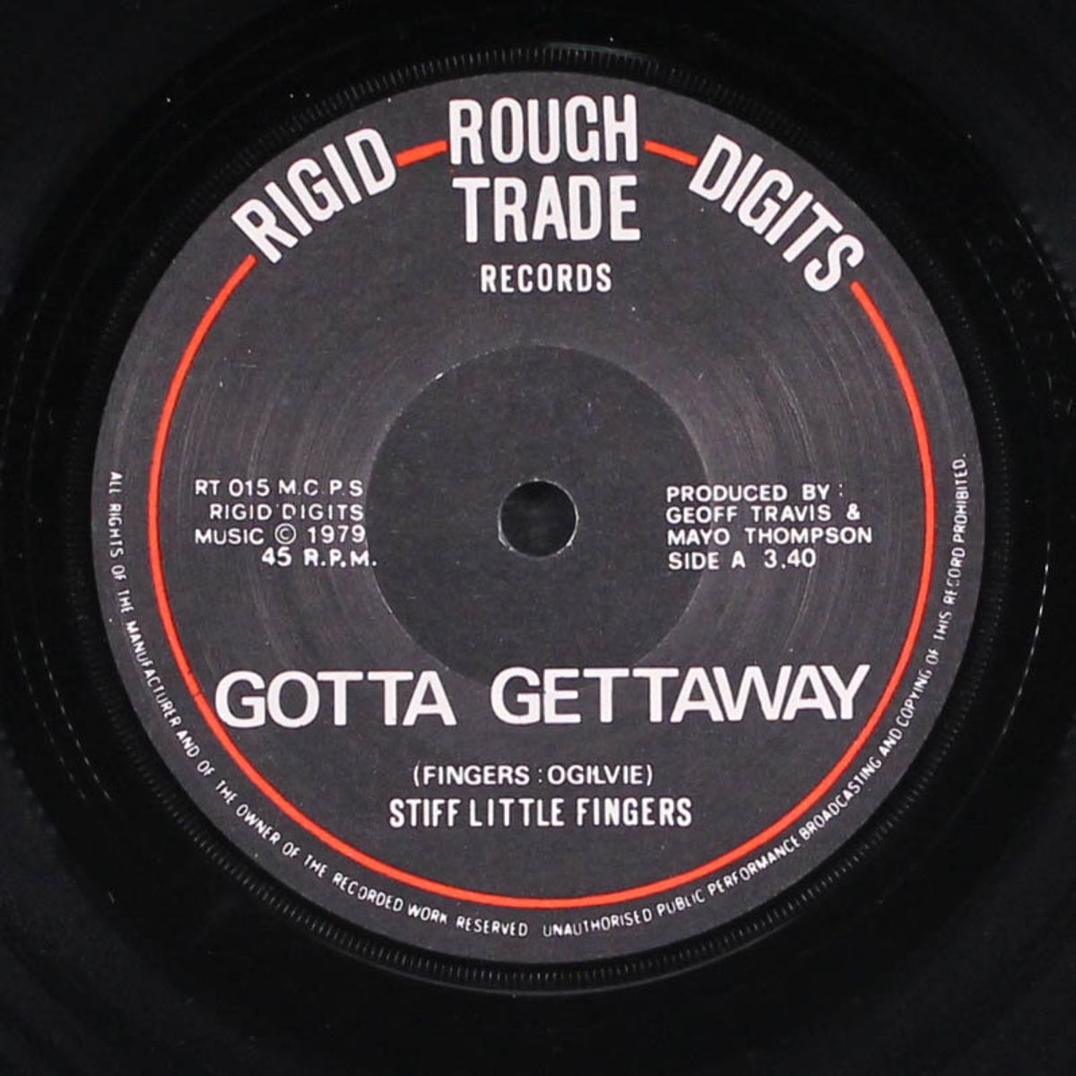 gotta gettaway by STIFF LITTLE FINGERS