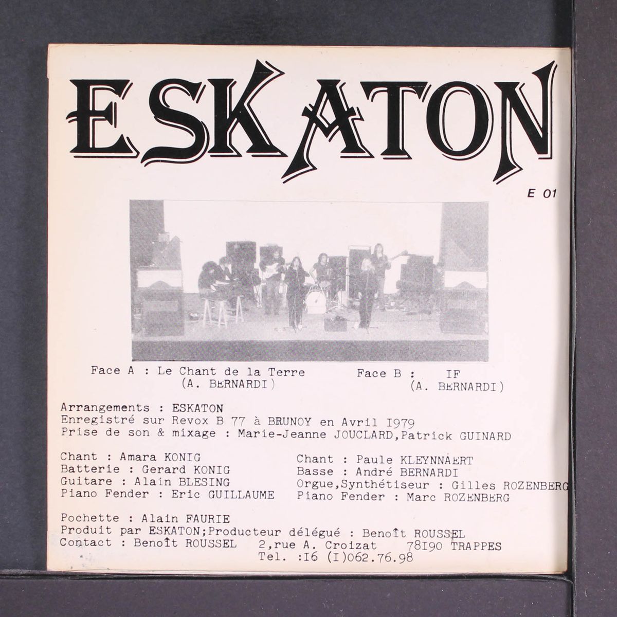 le chant de la terre by ESKATON
