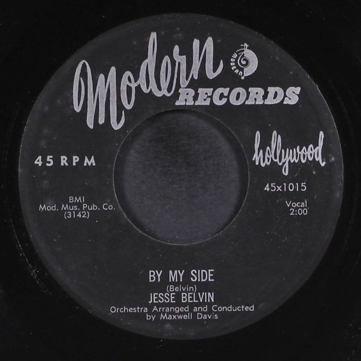by my side / don't close the door by JESSE BELVIN