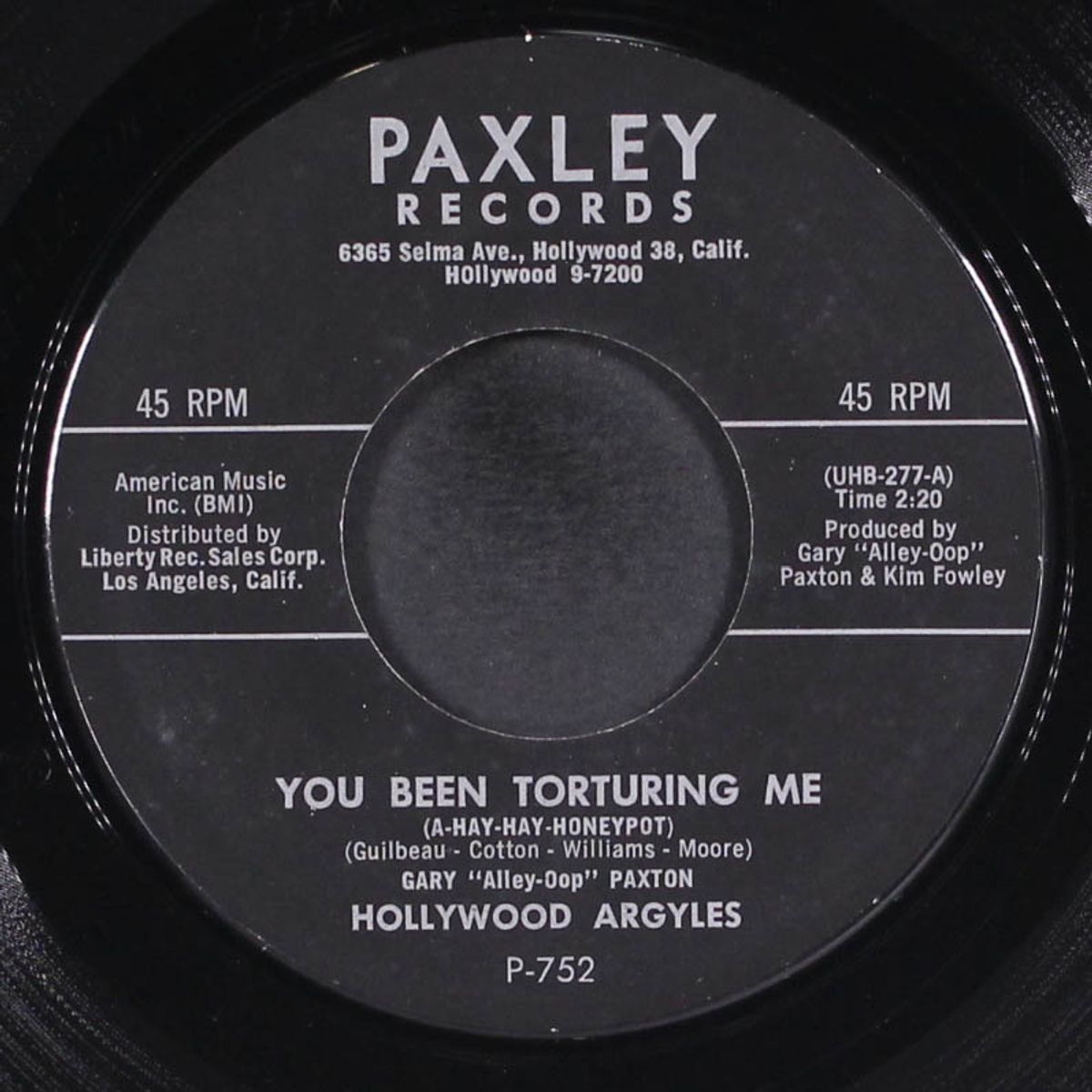 you been torturing me / the grubble by HOLLYWOOD ARGYLES