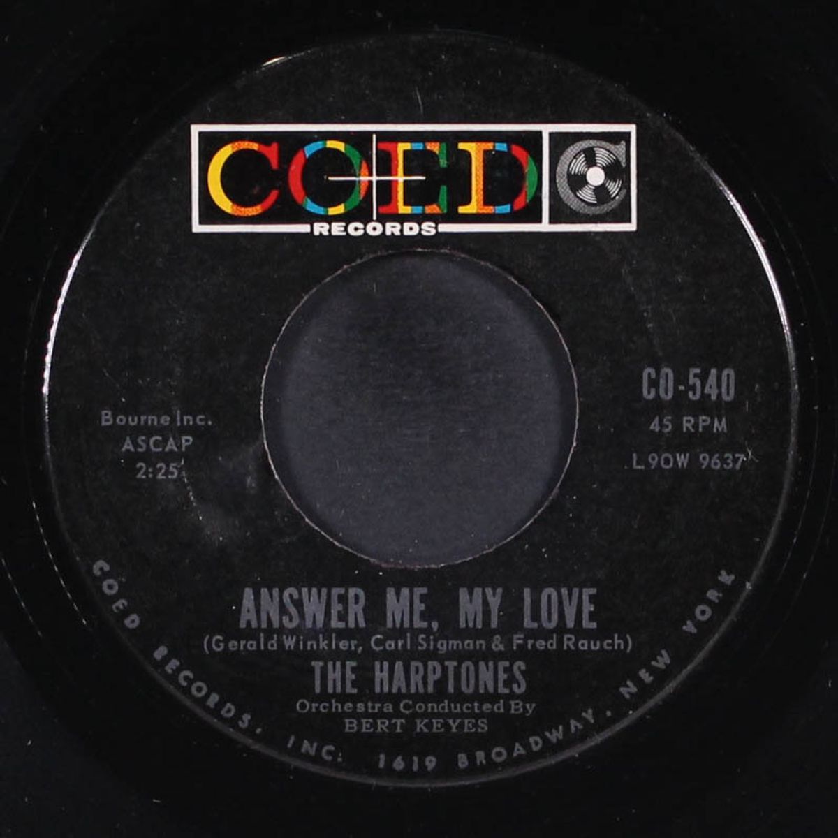 answer me my love / rain down kisses by HARPTONES