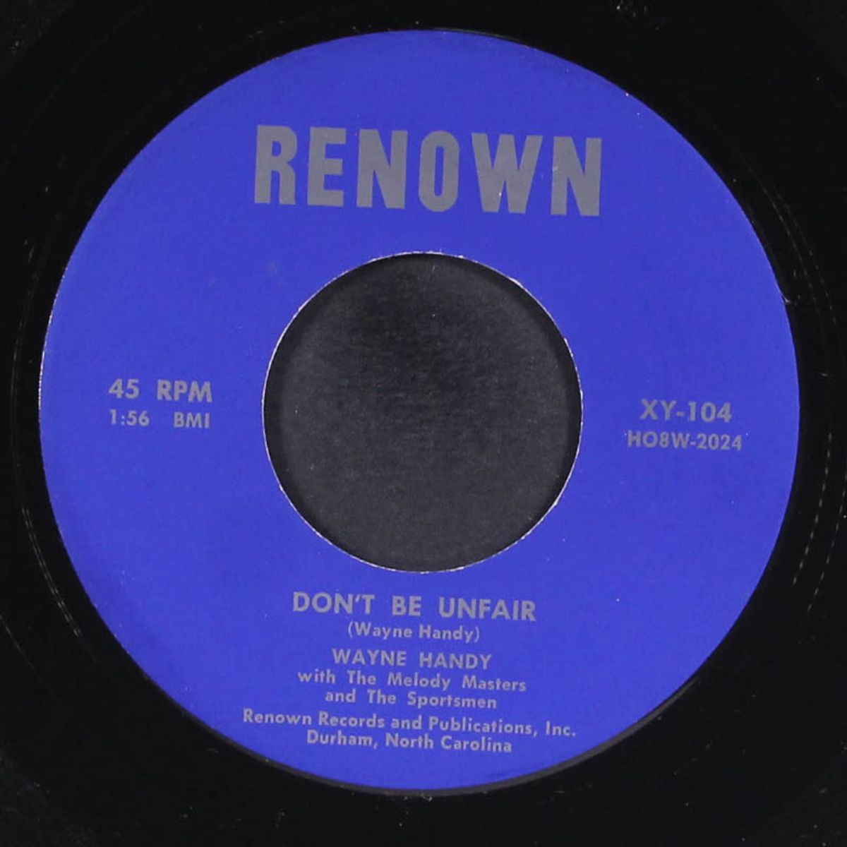 betcha' didn't know / don't be unfair by WAYNE HANDY