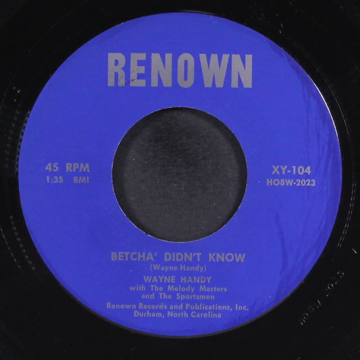 betcha' didn't know / don't be unfair by WAYNE HANDY