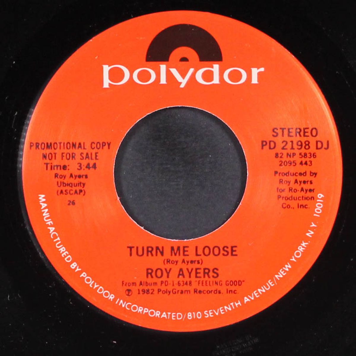 turn me loose / same by ROY AYERS