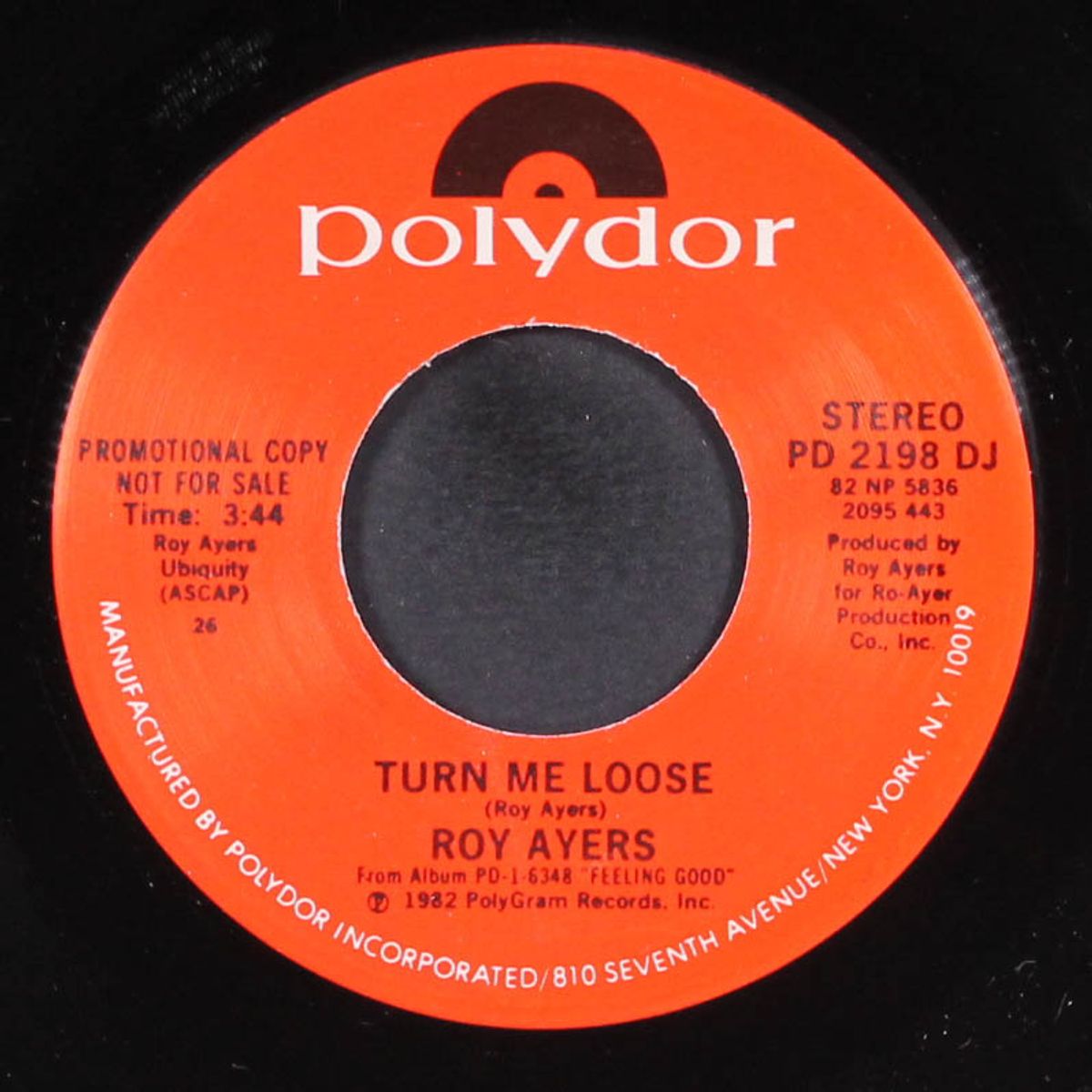 turn me loose / same by ROY AYERS