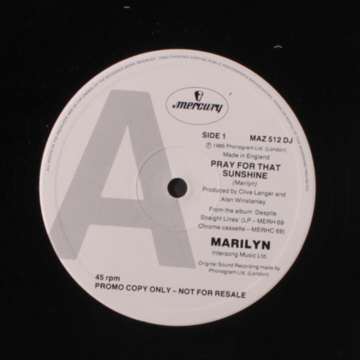 pray for that sunshine by MARILYN