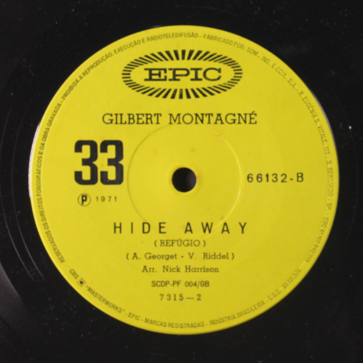 the fool / hide away by GILBERT MONTAGNE