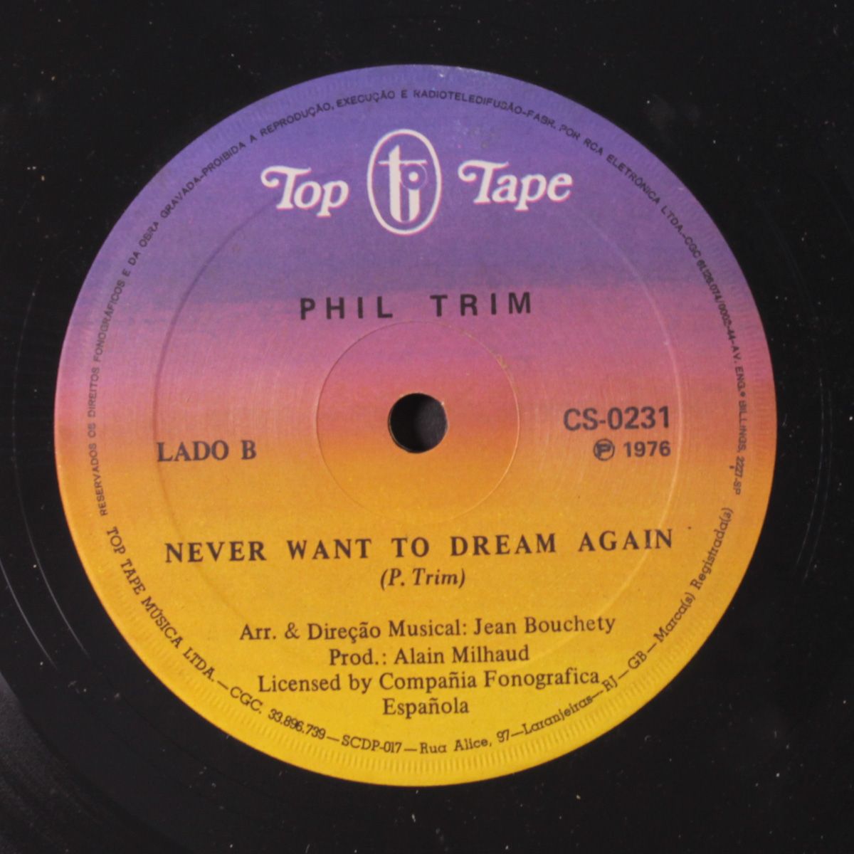 a thousand voices / never want to dream again by PHIL TRIM
