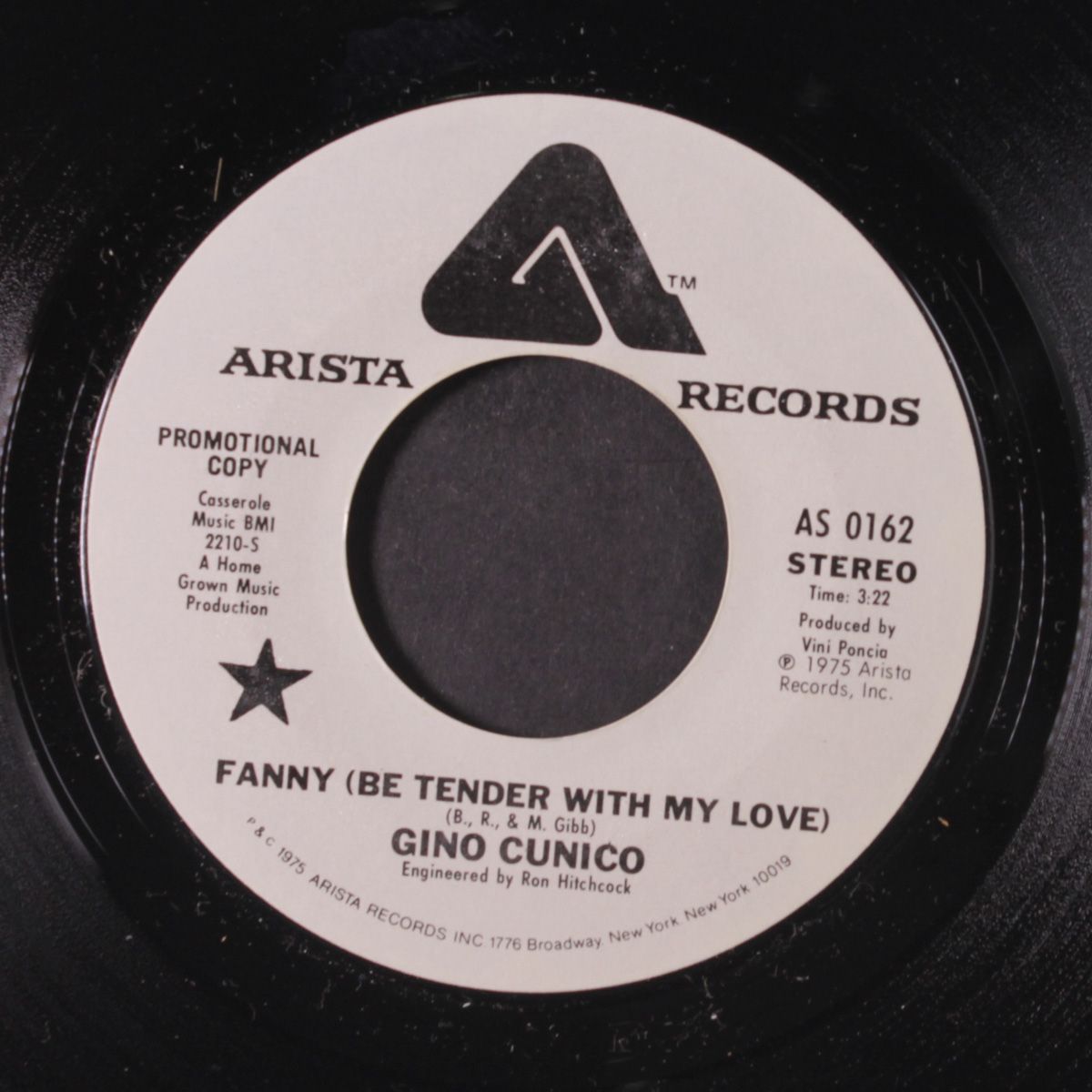 fanny (be tender with my love) / mono by GINO CUNICO