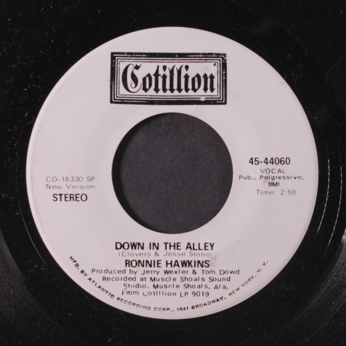 down in the alley / blank by RONNIE HAWKINS