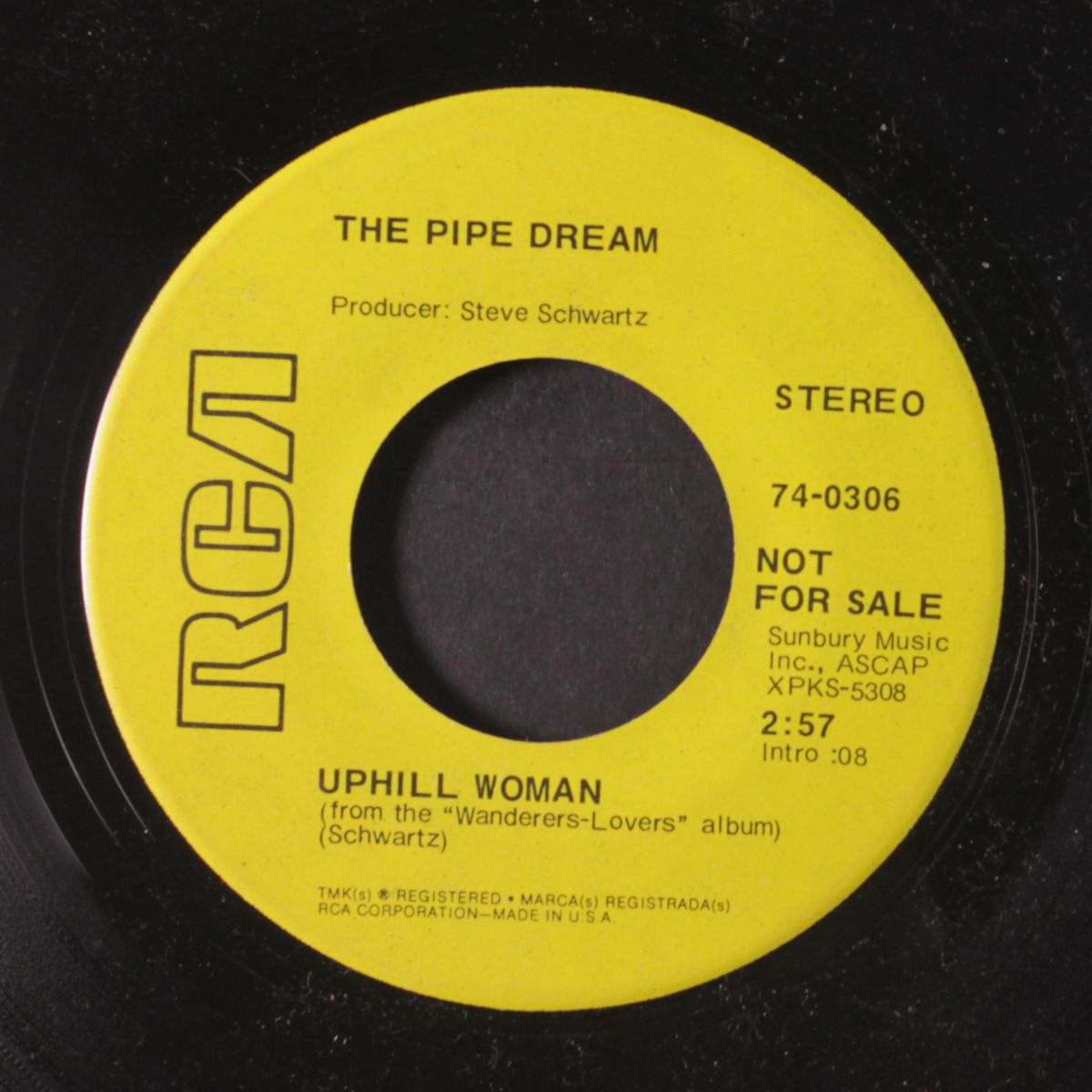 in the middle of the night / uphill woman by PIPE DREAM