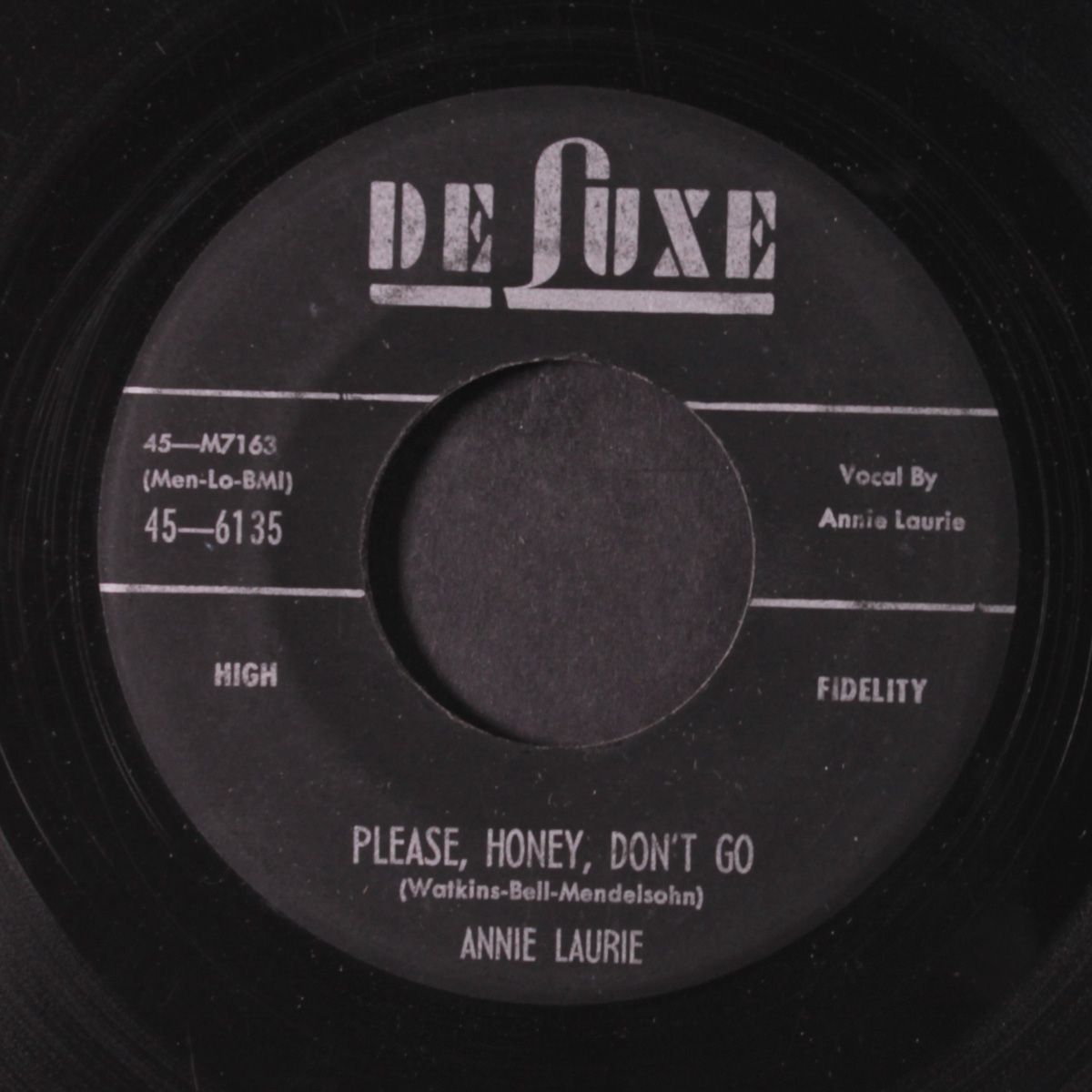 it must be you / please, honey, don't go by ANNIE LAURIE