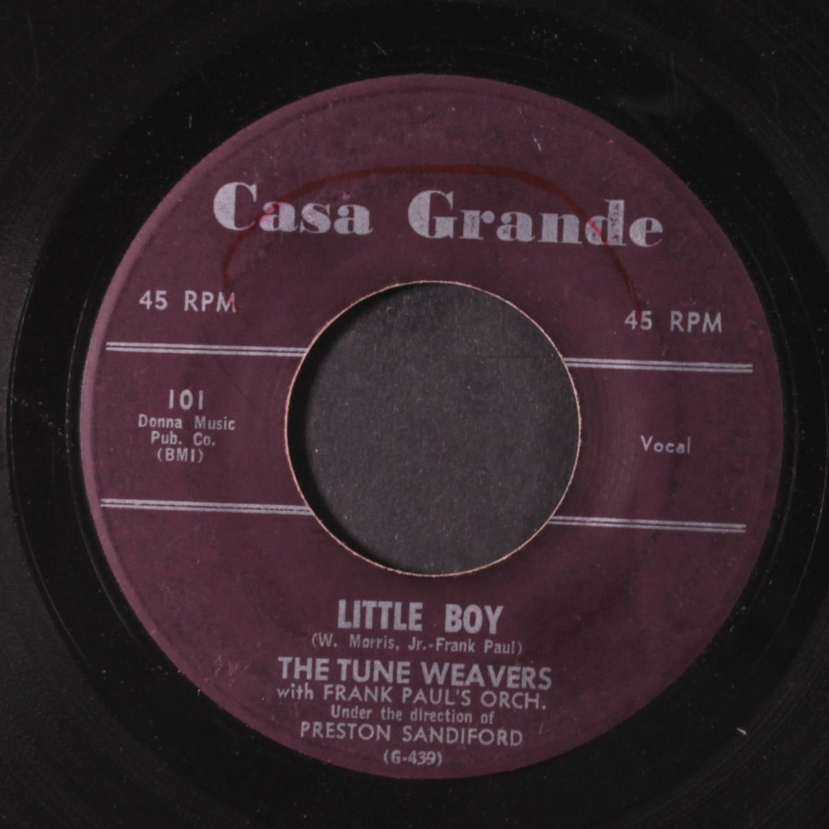 little boy / look down that lonesome road by TUNE WEAVERS