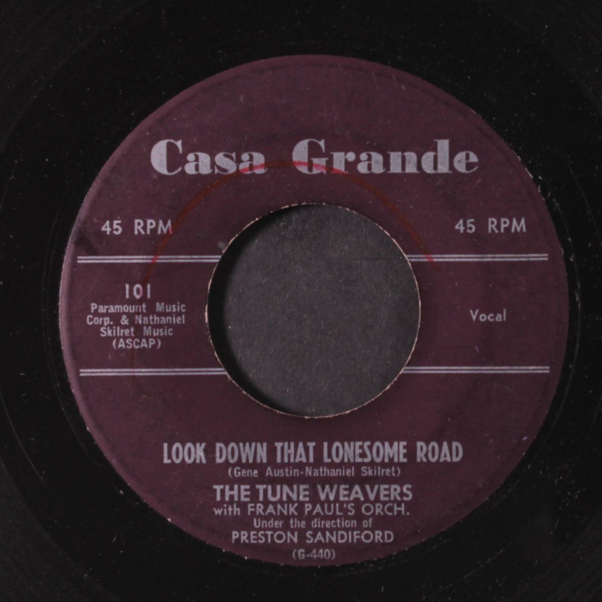 little boy / look down that lonesome road by TUNE WEAVERS