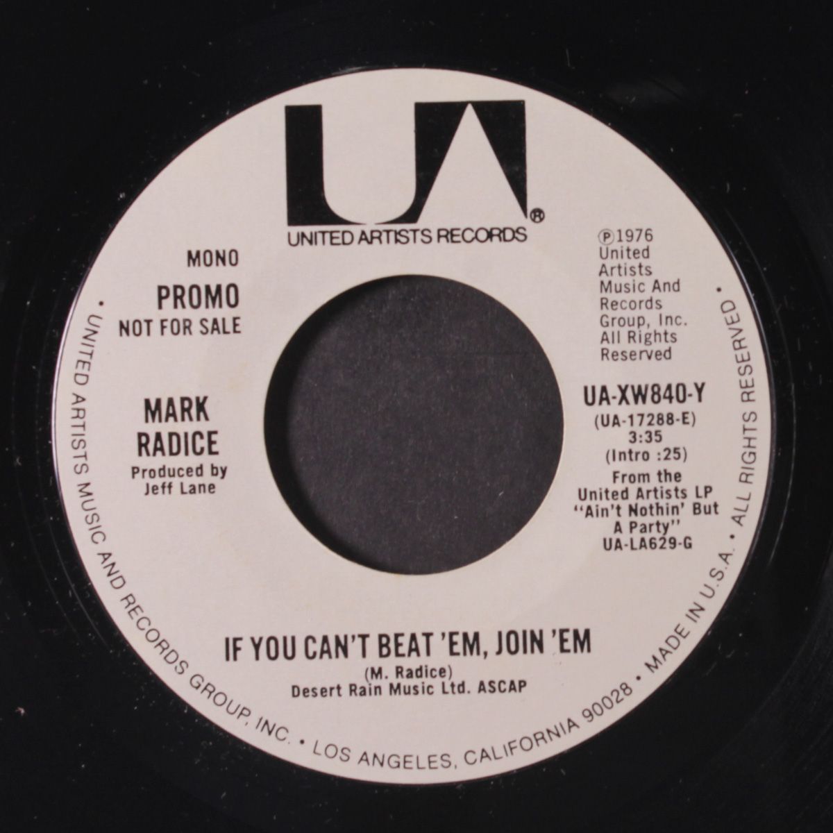 if you can't beat 'em, join 'em / mono by MARK RADICE