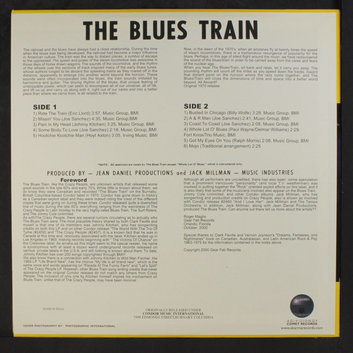 the blues train by BLUES TRAIN