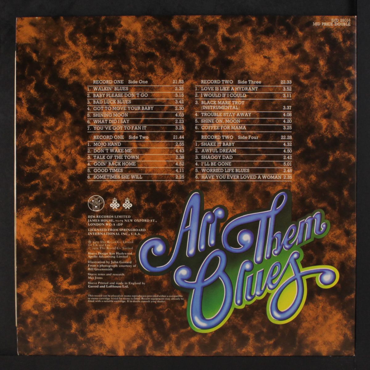 all them blues by LIGHTNIN' HOPKINS