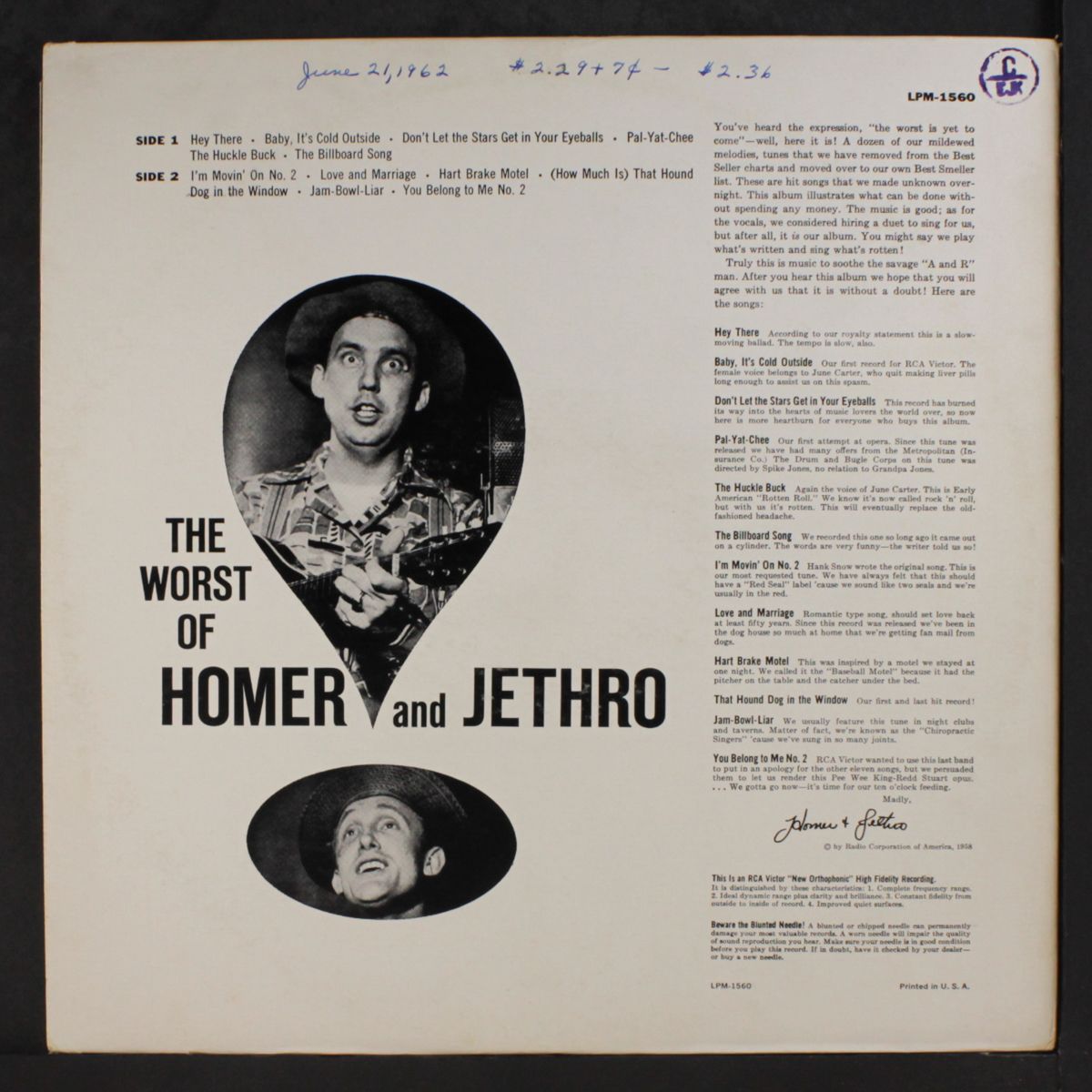 worst of by HOMER & JETHRO