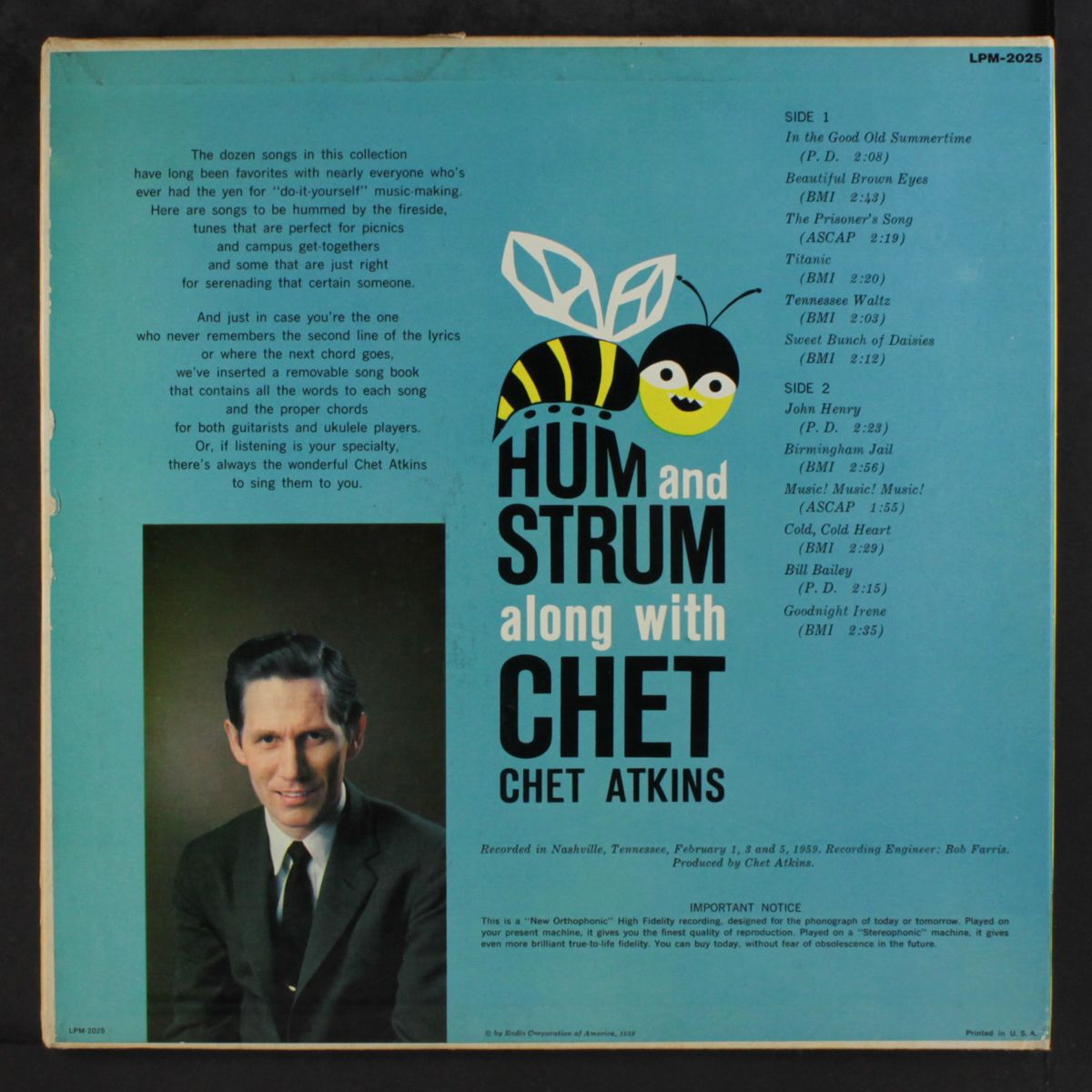 hum and strum along with by CHET ATKINS