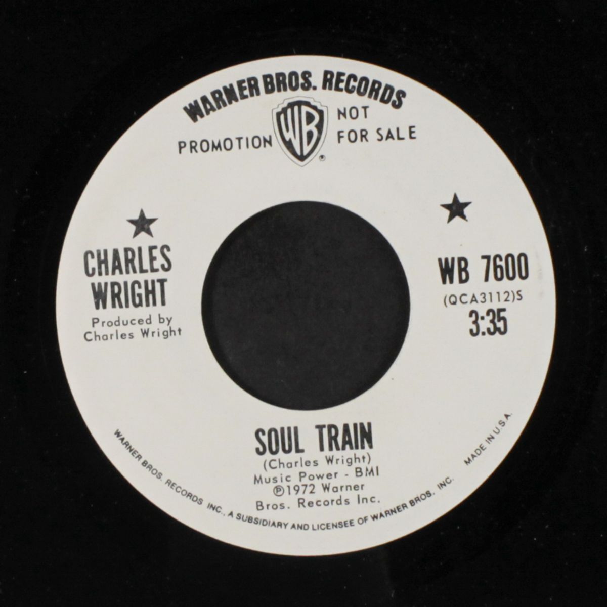 soul train / run jody run by CHARLES WRIGHT